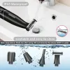 4 in 1 Womens Electric Razor, Hair Removal for Eyebrow Face Nose Legs Underarms and Bikini Line,Wet and Dry
