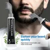 Men's Black Beard Dye Cream With Comb Fast Coloring Beard & Hair Dye Shampoo Cover White Grey Permanent Beard Care Tint Cream