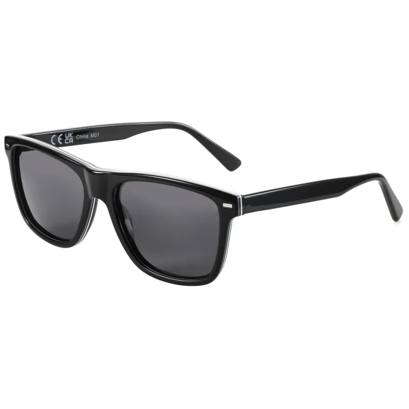 ZENOTTIC Trendy Polarized Sunglasses UV400 Protection Acetate Square Sun Glasses Classic Design Shade for Women Men