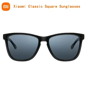 Xiaomi Mijia Classic Square Sunglasses TAC Polarized Lenses Glasses Retro Light Frame Screwless UV Protection Driver Women Men