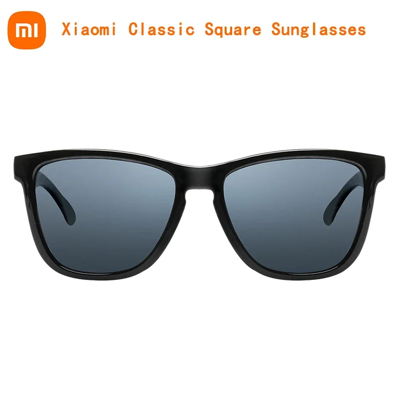 Xiaomi Mijia Classic Square Sunglasses TAC Polarized Lenses Glasses Retro Light Frame Screwless UV Protection Driver Women Men