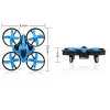 H36 Mini Rc Drone 4Ch 6-Axis Headless Mode Helicopter 360 Degree Flip Remote Control Quadcopter Toys Mini Drone For Children