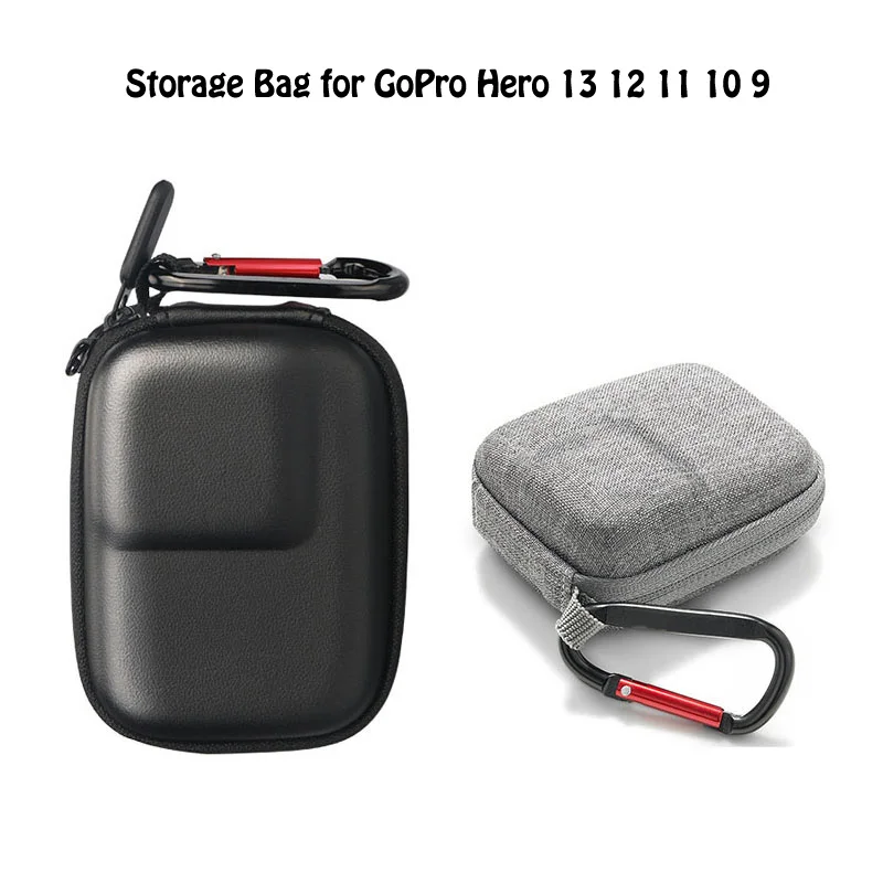 Carrying Bag for GoPro Hero 13 12 11 10 9 DJI Osmo Action 6 5 Pro 4 3 Insta360 Ace Pro Portable Box Storage Bag Protective Case