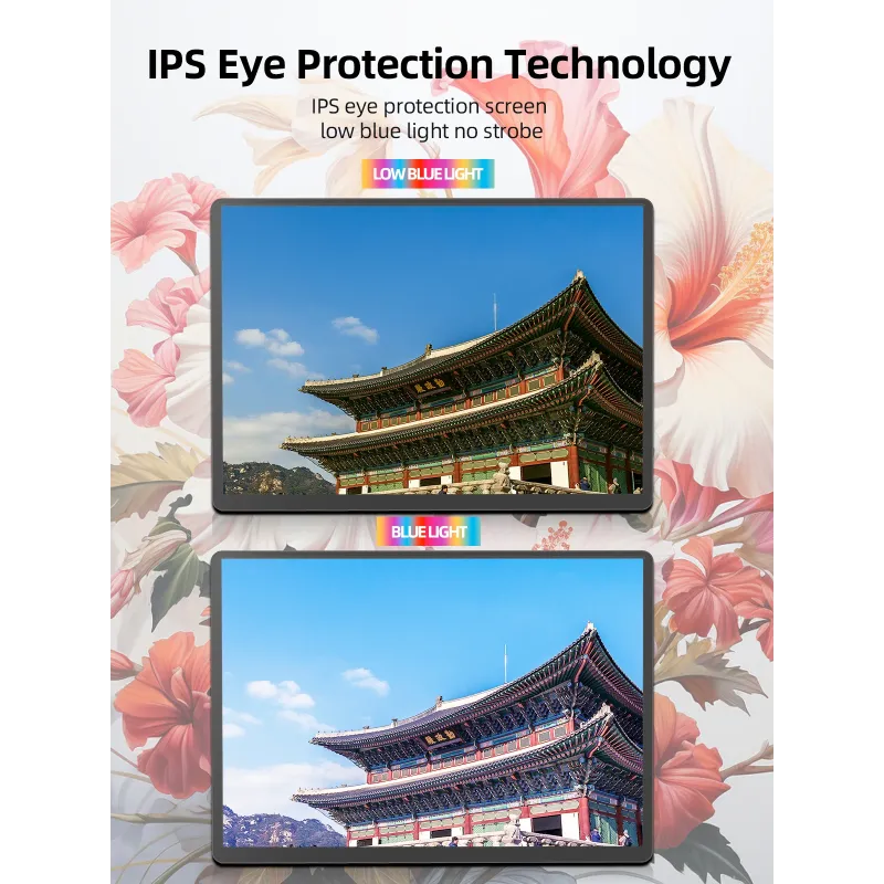 ZSUS 2160*1440 14-inch 2K Portable Monitor 60HZ For Laptop XBox PS4 / 5 Switch TV Box Cell Phone PC Extension Mobile
