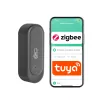 Zigbee IP65 outdoor temperature and humidity sensor battery powered Smart Life APP Remote Alexa Google voice control