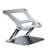 XMSJ Laptop Stand Adjustable Carbon Steel Notebook Tablet Stand Up to 17 Inch Macbook Laptop Portable Foldable Cooling Holder