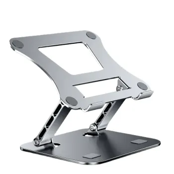 XMSJ Laptop Stand Adjustable Carbon Steel Notebook Tablet Stand Up to 17 Inch Macbook Laptop Portable Foldable Cooling Holder