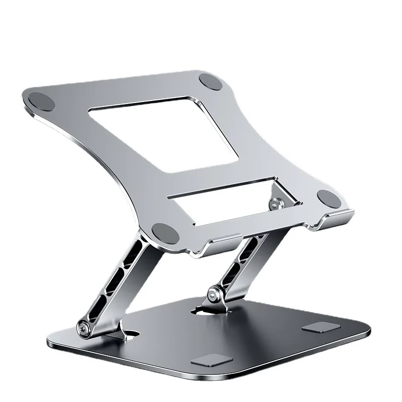 XMSJ Laptop Stand Adjustable Carbon Steel Notebook Tablet Stand Up to 17 Inch Macbook Laptop Portable Foldable Cooling Holder
