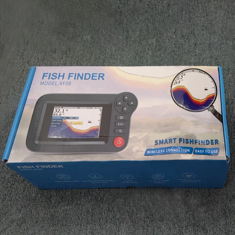 Smart Fish Finder - Portable Fish Finder and Depth Finder For Recreational Fishing From Dock, Shore Or Bank
