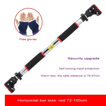 Professional Non-Skid Horizontal Bar, Indoor Pull Up Bar, No Drilling Suspender, Pull-up Fitness Equipment