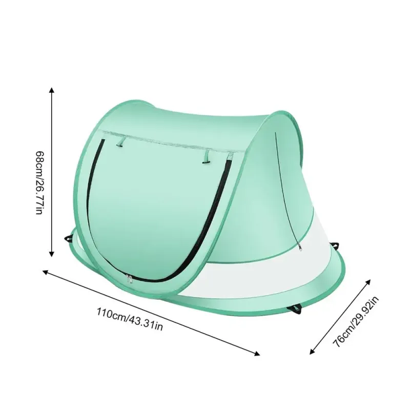 Toddler Beach Tent Outdoor Baby Shade UV Resistant Folding Baby Pop-Up Dome Tent For Vacation Camping Pool Beach Travel Backyard