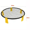 Mini Beach Volleyball Spike Game Balls Set Outdoor Team Sports Lawn Fitness Equipment Net With 3 Balls For Outdoor Sports