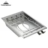 CAMPINGMOON CK-25PG Stainless Steel Korean Style Furnace Plate Frame Camping Sinking Windproof IGT One Unit Furnace Plate