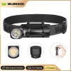 Wurkkos HD10 LED Headlamp 14500 Mini Headlamp Everyday Carry 1200 Lumens USB-C Charging Fishing Camping Hunting Flashlight