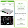 ANYFAR New Wireless Carplay Android Auto Module For Volvo S60 S80 XC60 V60 V40 2015-2018 Support Cameras