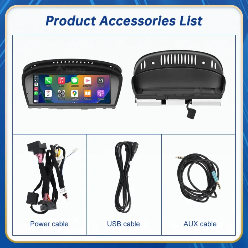 8.8inch Touch Linux Display Multimedia Player For BMW Car 3 Series E90 E91 E92 E93 2005-2011 CCC CIC GPS Carplay