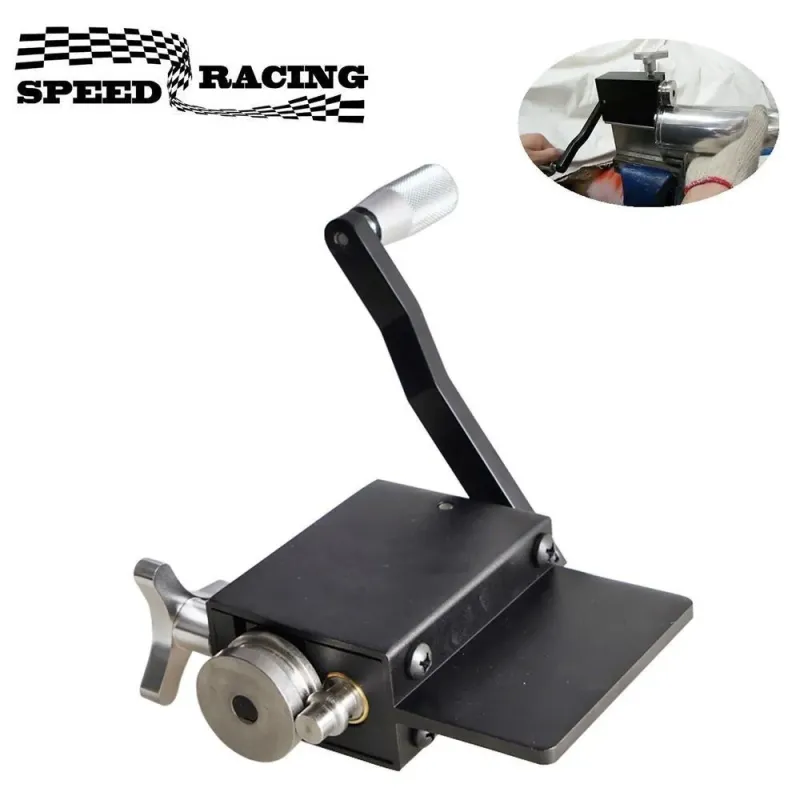 Tubing Beader Tool Manual Bead Roller Intake and Intercooler Piping Crimping Tool Fit 5/8" or Larger ID Tubes Aluminum