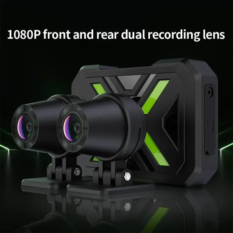 Dual 1080P Motorcycle DVR WiFi Smart Connect Front & Rear Waterproof Camera Recorder Motor Night Vision Motorcycles Dash Cam