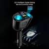 Dual USB Digital PD Car Charger Is Suitable for Charging Multiple Devices Simultaneously