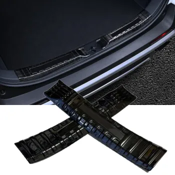For Toyota RAV4 2020 2021 2022 2023 RAV 4 Car Trim Rear Trunk Protection Door Sill Bumper Panel Cover Accessories