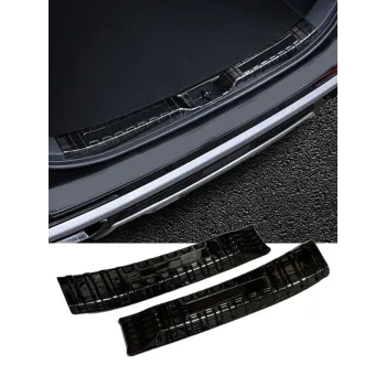 For Toyota RAV4 2020 2021 2022 2023 RAV 4 Car Trim Rear Trunk Protection Door Sill Bumper Panel Cover Accessories