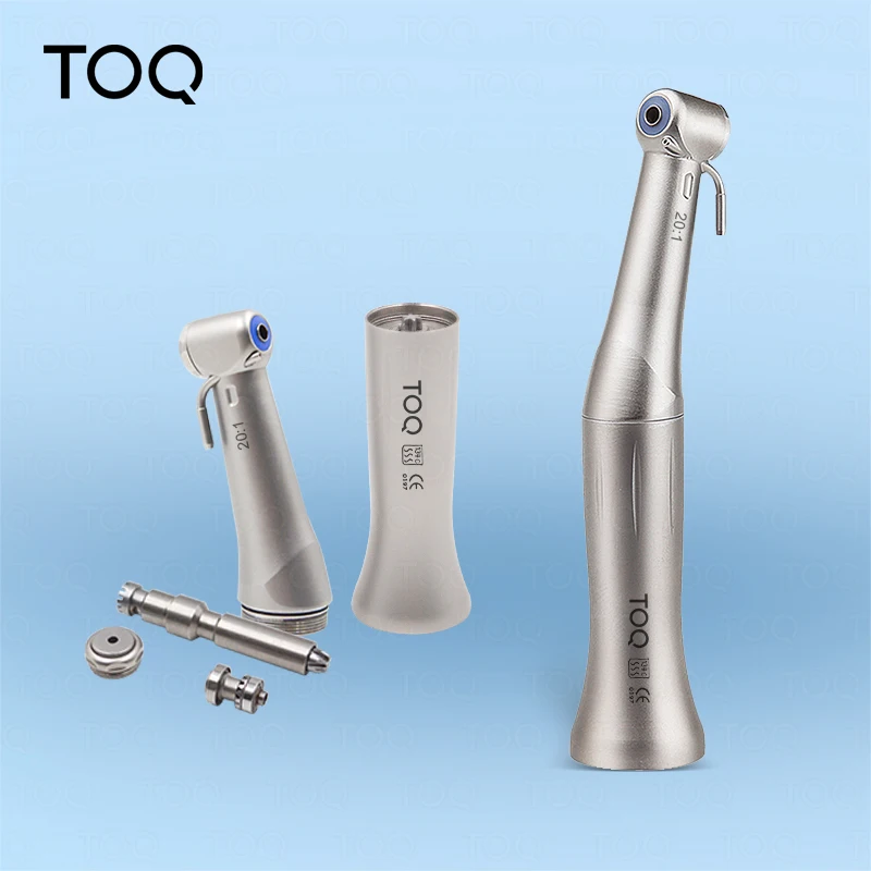 Dental SG20 20:1 Implant Contra Angle Slow Low Speed Handpiece Fit for E Type Dental Implant Micromotor