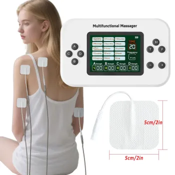 30 Levels 15 Modes Electric Tens Relax Muscle Stimulator EMS Acupuncture Body Facial Massager Digital Therapy Slimming Machine