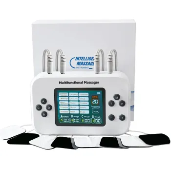 30 Levels 15 Modes Electric Tens Relax Muscle Stimulator EMS Acupuncture Body Facial Massager Digital Therapy Slimming Machine