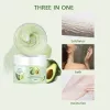 230g KOEC Avocado Dead Sea Salt Bathing Body Scrub Moisturizing Exfoliating Nourishing Brightening Shea Butter Natural Seed Oils