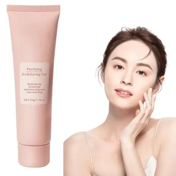Exfoliating Scrub Gel Deep Cleaning Pores Gentle Exfoliate Oil Facial Keratin Cleansing Body Care Products Face Exfoliating Gel