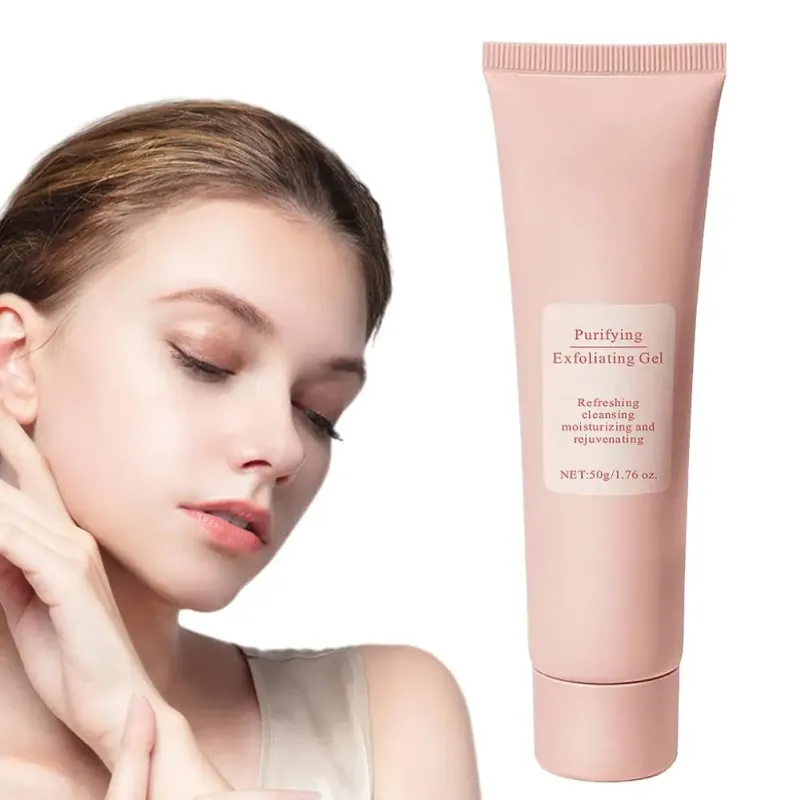 Exfoliating Scrub Gel Deep Cleaning Pores Gentle Exfoliate Oil Facial Keratin Cleansing Body Care Products Face Exfoliating Gel