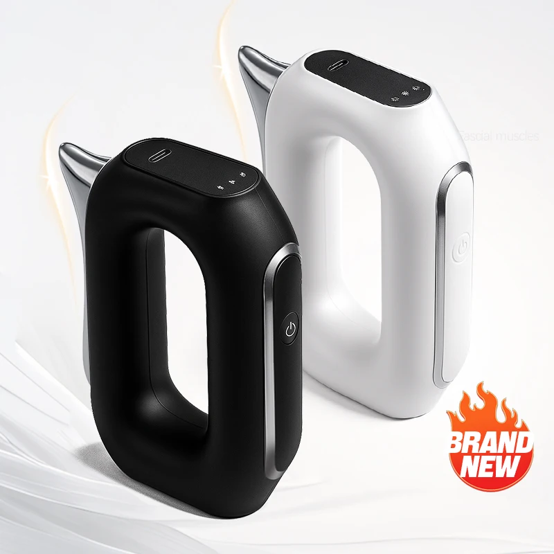 Electric Fascia Massager EMSMicro Current Vibration Deep Tissue Compression Muscle Relaxation Body Lifting Scraper Massage Knife