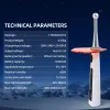 5W Dental LED Curing Light 800-2400mw/cm² Resin Cure Light 5s/3mm Rechargeable Dental Photopolymerizer Lamp Equipment