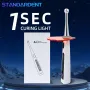 5W Dental LED Curing Light 800-2400mw/cm² Resin Cure Light 5s/3mm Rechargeable Dental Photopolymerizer Lamp Equipment