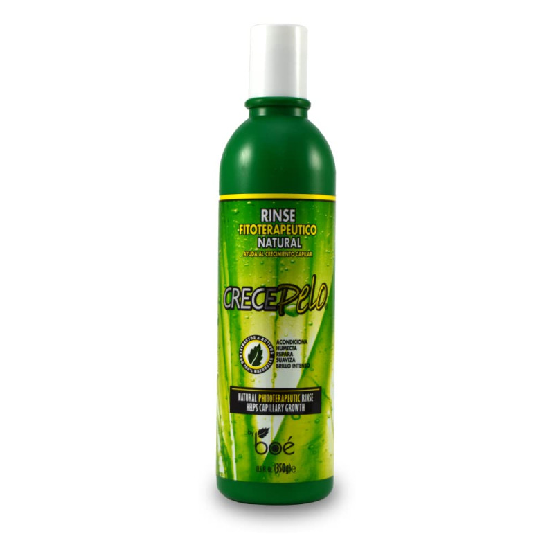Crece Pelo 3 in 1 Combo Set Shampoo Fitoterapeutico, Rinse Fitoterapeutico, Tratamiento Fitoterapeutico